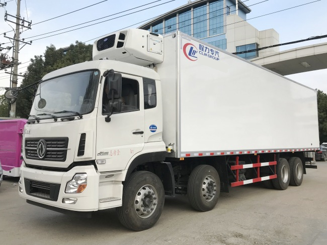 (廂長9.4米)東風天龍前四后八冷藏車 (廂長9.4米)東風天龍前四后八冷藏車