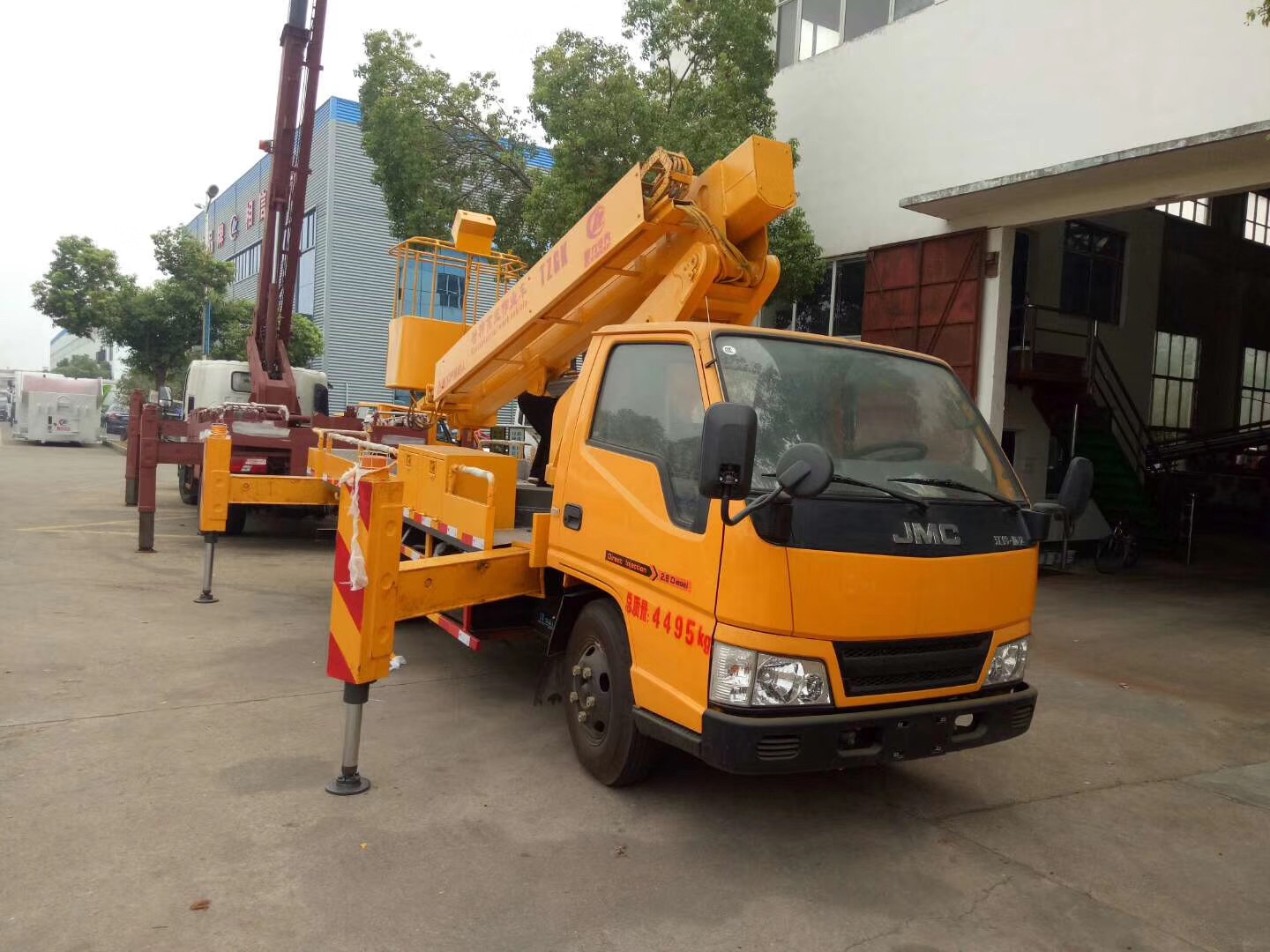 (12-16米 藍(lán)牌)江鈴單排·伸縮臂高空車