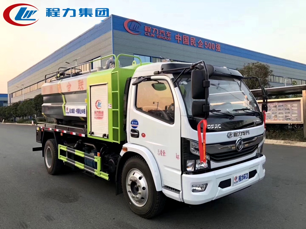 國六【水2.7方/污7方】東風(fēng)D7 清洗吸污車