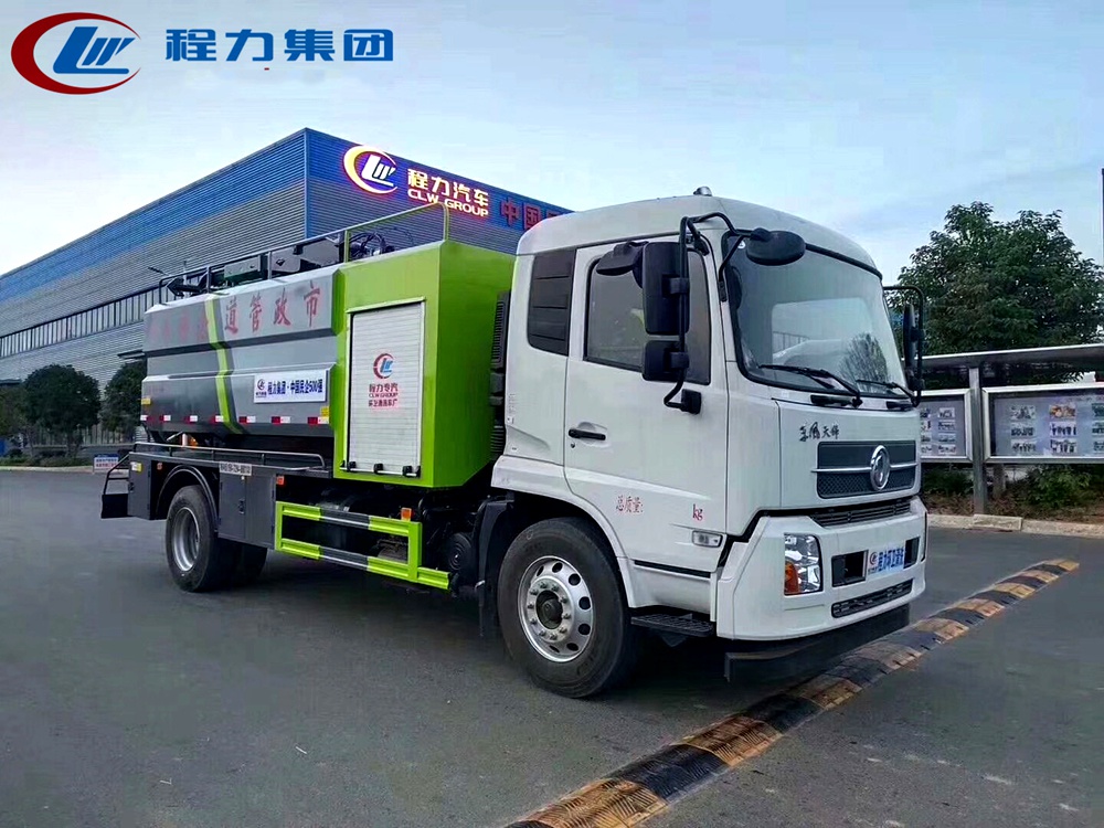 國六【水4方/污10方】東風(fēng)天錦 清洗吸污車