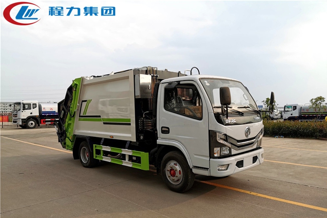 國六【6立方】東風D6 壓縮垃圾車