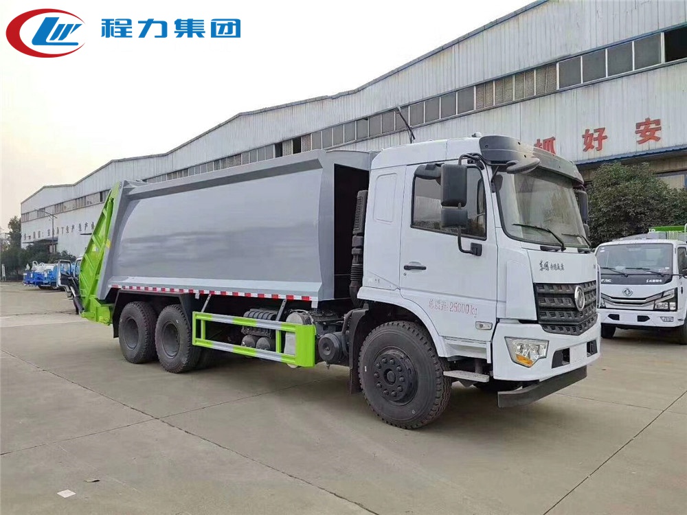 國六【18立方】東風專底后雙橋 壓縮垃圾車