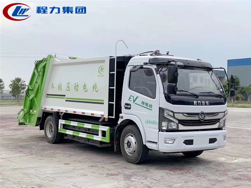 純電動【8立方】壓縮垃圾車（可上牌）