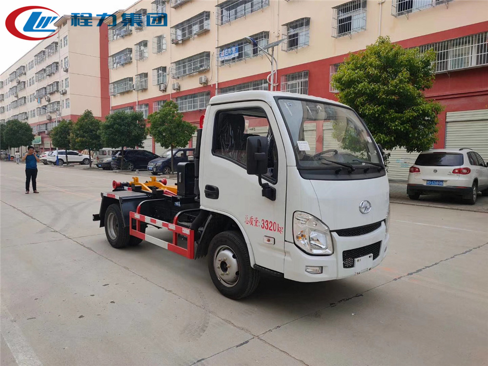 國六【3方 藍牌】躍進 勾臂垃圾車