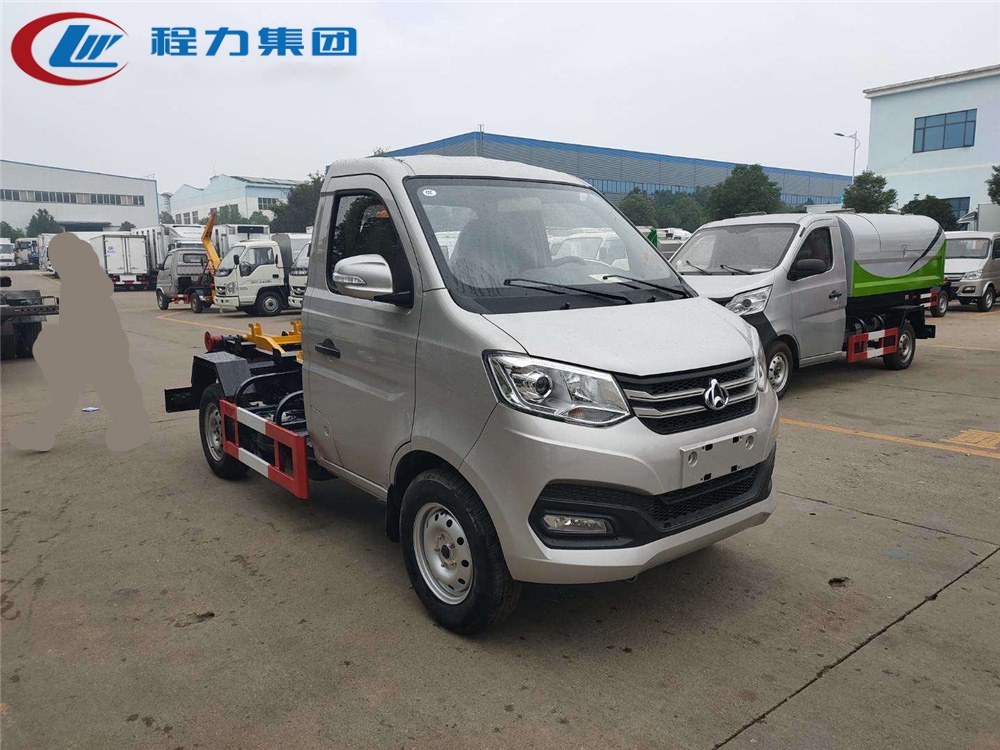 國六【3-4方 藍牌】長安 勾臂垃圾車